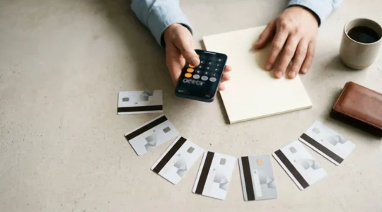Financial strategic planning for credit card debt consolidation with minimal credit impact