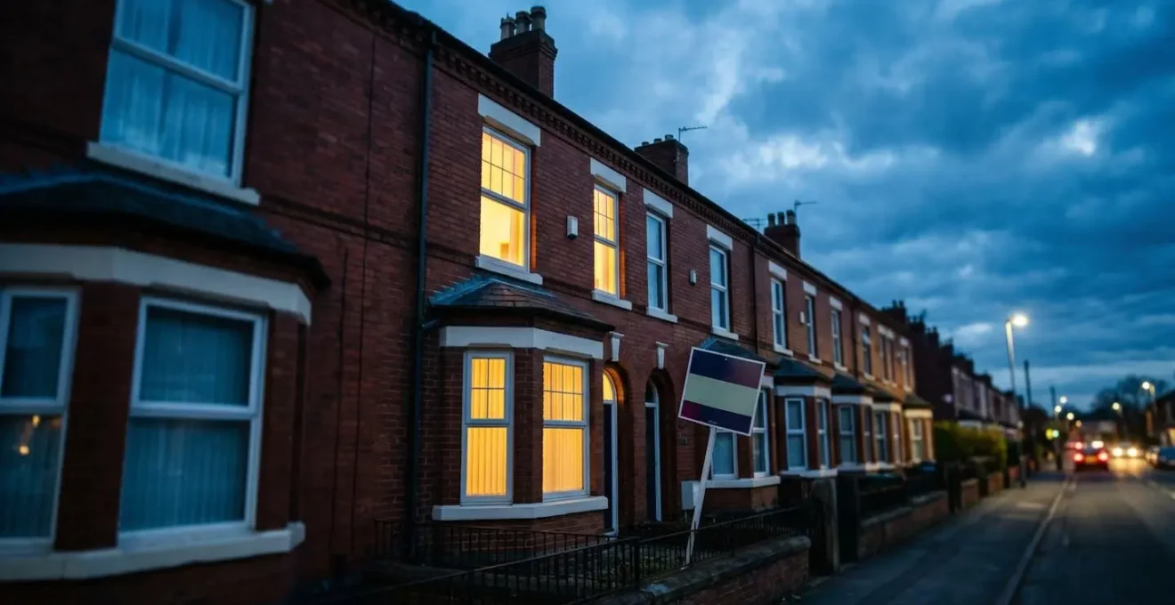 Professional view of UK residential property with contrasting valuation perspectives
